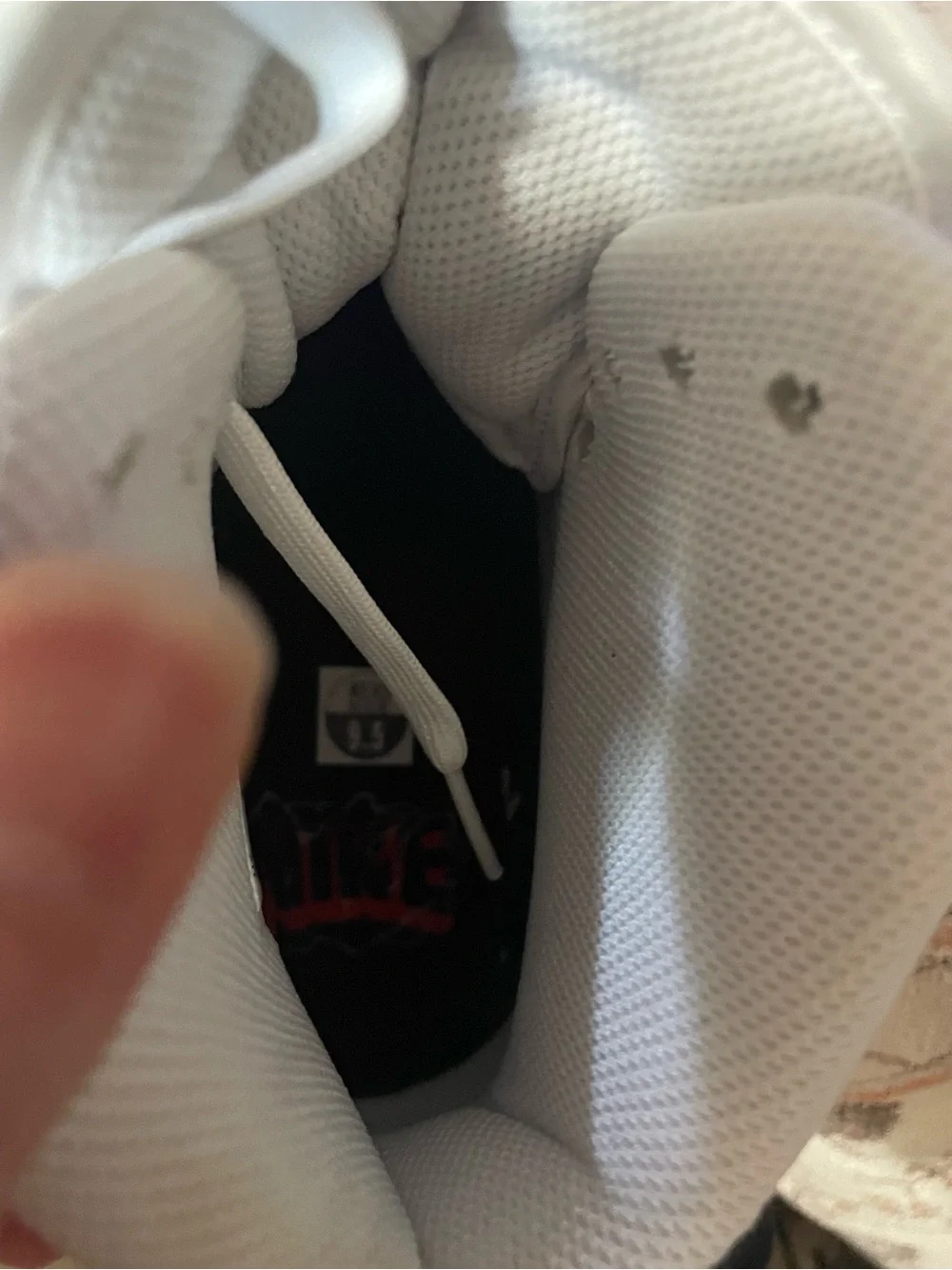 Nike Air Force 1 High ‘07 Electric White Black Crimson M 9.5 / W 11 NIB